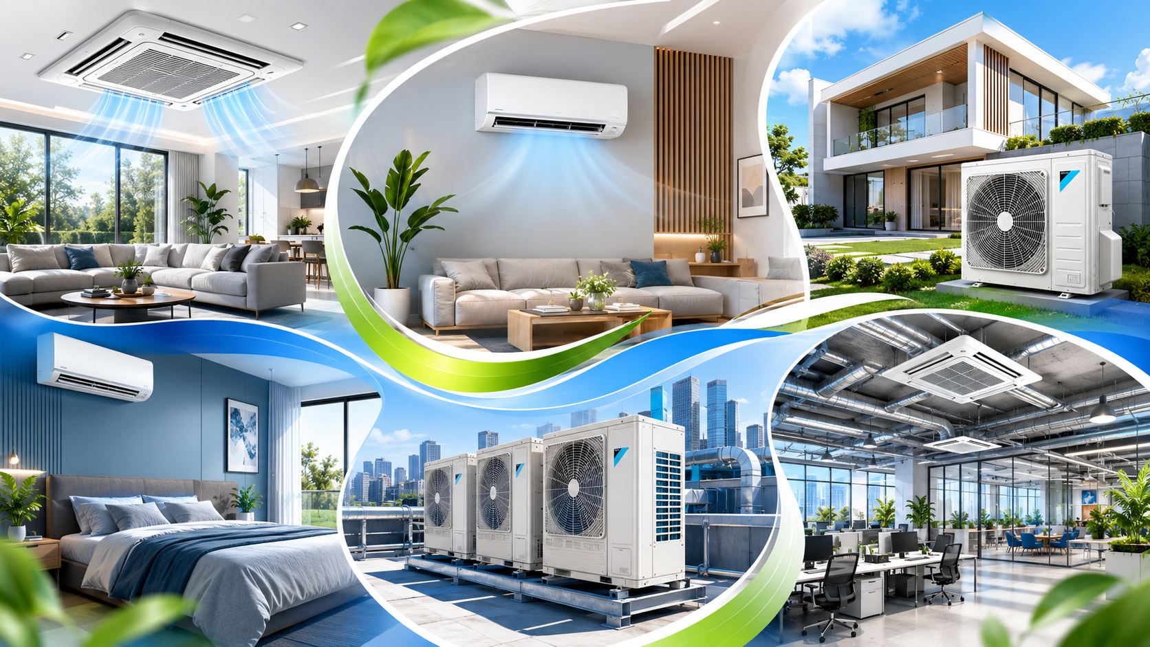 Sistemas de aire acondicionado central y climatización